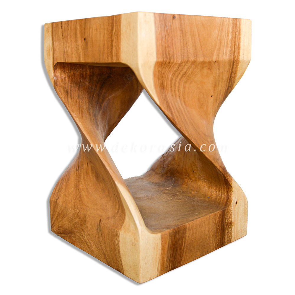 Square Single Twist Stool